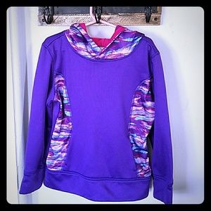 Danskin Purple Hooded Pullover/Hoodie